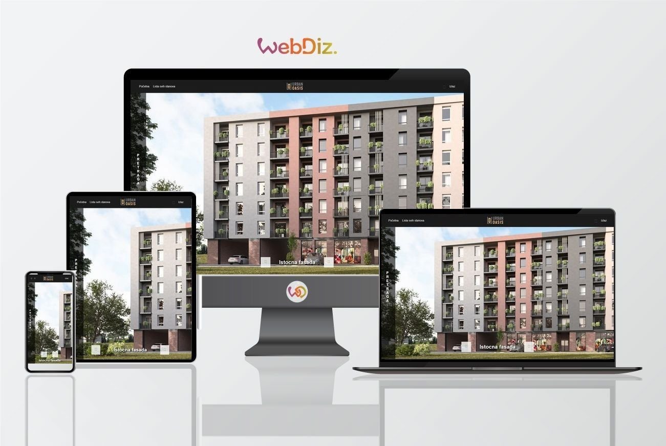 Urban Oasis aplikacija